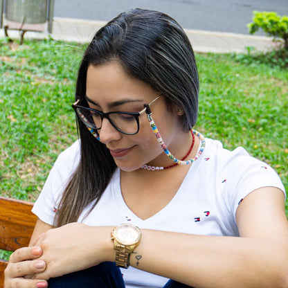 CUELGA GAFAS ÉTNICO DULCE